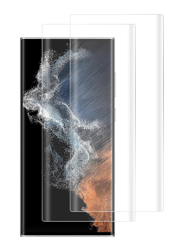 

Generic Samsung S22 Ultra Screen Protector UV Tempered Glass, 2 Pieces, Clear