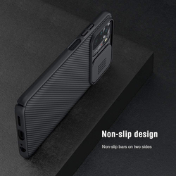 Nillkin Xiaomi Redmi Note 10/Note 10S/11SE India 6.43 Inch CamShield Slider Camera Close & Open Case Protect, Black