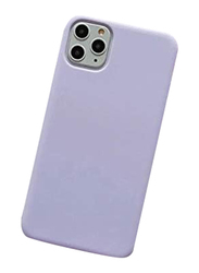 Apple iPhone 12 Mini 5.4 inch(2020) Anti Shock Proof Slim Matte Soft TPU Mobile Phone Back Case Cover, Lavender