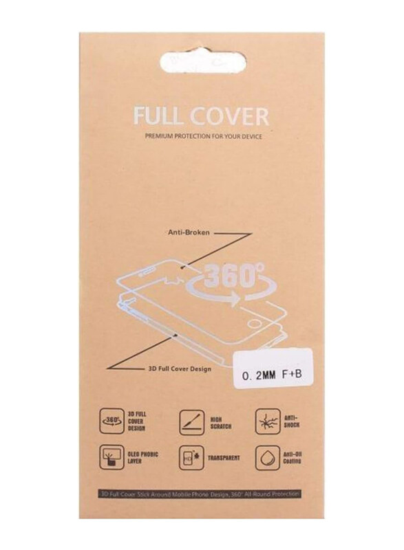 

Generic Samsung Galaxy A6 Plus 2018 Full Cover Screen Protector, Clear