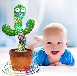 Recording Electronic Plush Dancing Cactus, Ages 6+