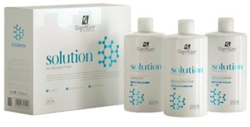 

Top Hair Cosmetics Solution, Shampoo, Reconstructor and Cuticle Repair 3 x 500 Ml