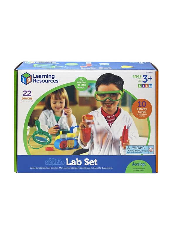 Learning Resources Primary Science Lab Set, 22 Pieces, Ages 3+