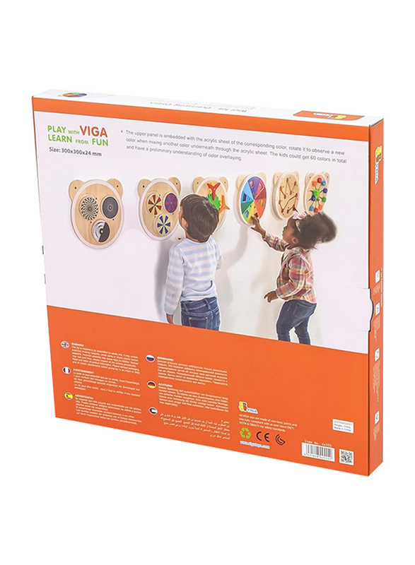 Viga Wall Toy Overlaying Colors, Ages 18+