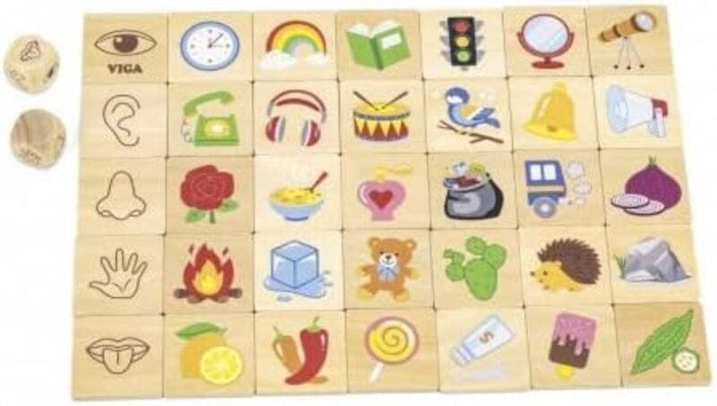 Viga Learning Senses Puzzle Set