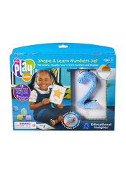 Learning Resources Playfoam Shape & Learn Numbers Set, Ages 3+