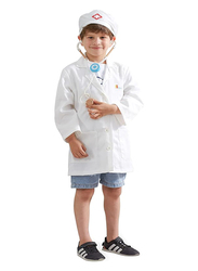 Viga Little Doctor Uniform & Hat, Ages 3+