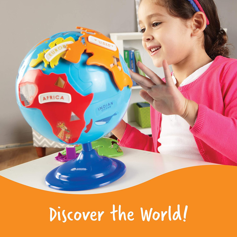 Learning Resources Puzzle Globe, Ages 3+