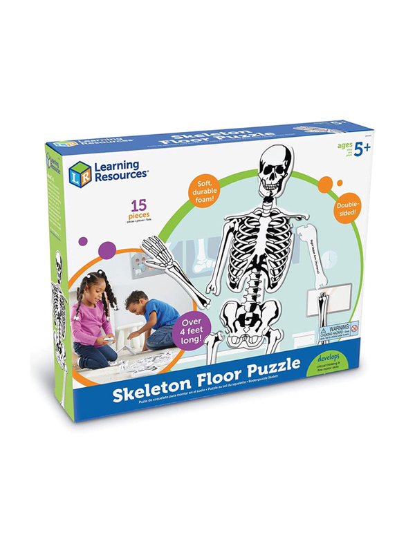 Learning Resources Skeleton Foam Floor Puzzle, Ages 5+