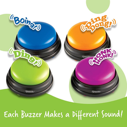 Learning Resources Answer Buzzers, 4 Pieces, Ages 3+