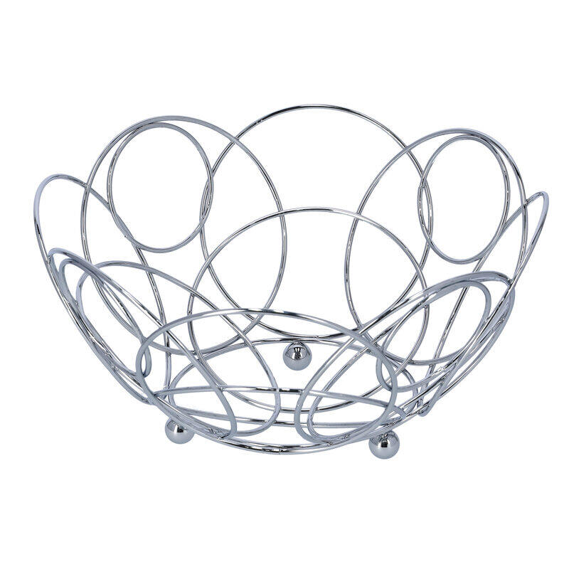 

Delcasa Fruit Basket Silver