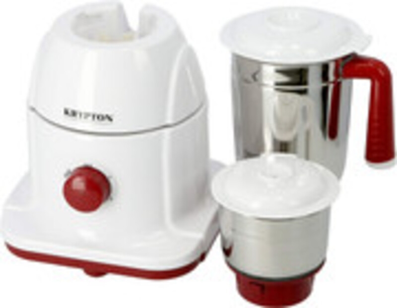 Krypton KNB5311 550W Powerful Mixer Grinder, 2 in 1 Blender with 2 Jars, Powerful Copper Motor with Double Oil Seal