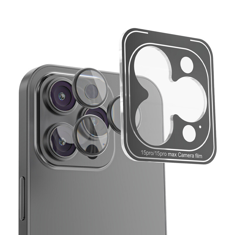 

Mezone Camera Lens Protector for iPhone 16 Pro/iPhone 16 Pro Max 3pcs Individual Lens Protectors 9H Hardness Anti-Scratch, Strong Absorption & Built t