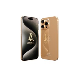 LERONZA LUXURY CUSTOMIZED ROSE GOLD-PLATED IPHONE 15 PRO, 1TB, INTERNATIONAL VERSION