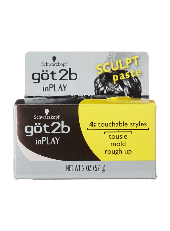 

Schwarzkopf Got 2B In Play Paste for All Hair Types, 2 x 2oz