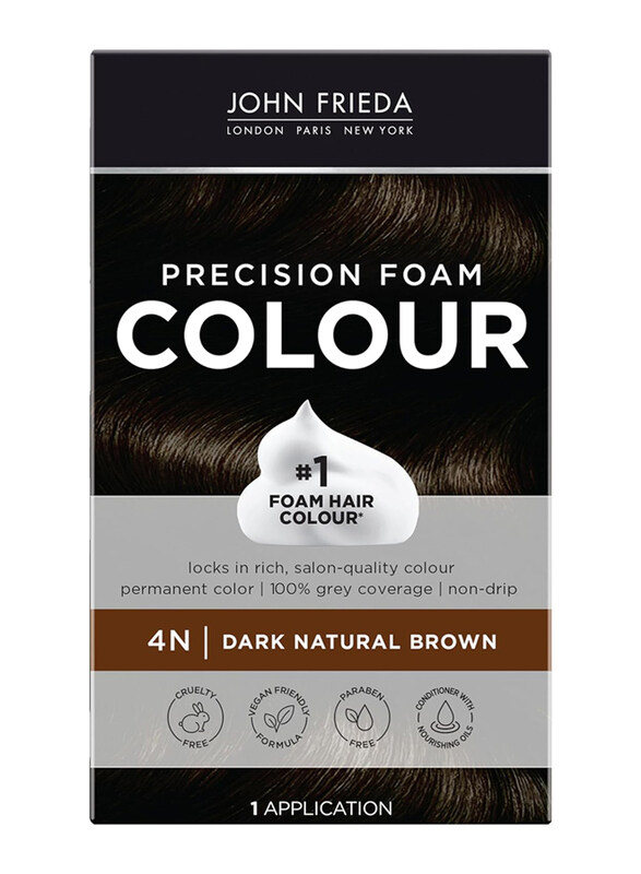 

John Frieda Precision Foam Colour, 4N Dark Natural Brown