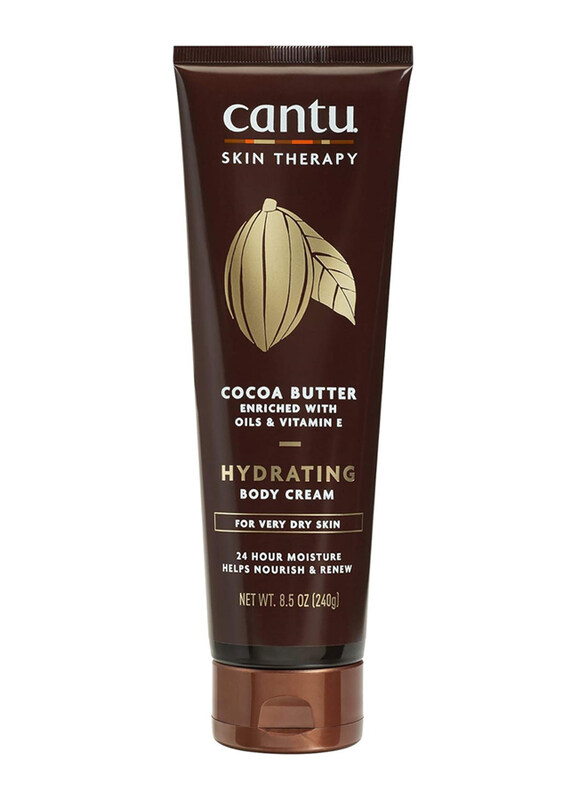 

Cantu Skincare Therapy Cocoa Butter Hydrating Body Cream, 251ml