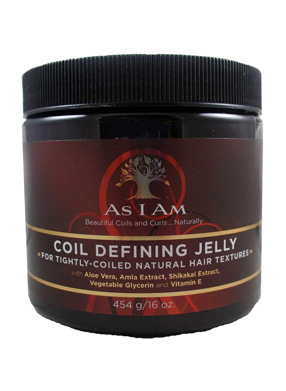 

As I Am Coil Defining Jelly for Tightly-Coiled Natural Hair Textures, 16oz