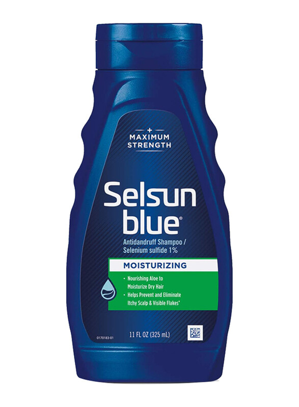 

Selsun Blue Naturals Dandruff Shampoo Moisturizing for Dry Hair, 325ml