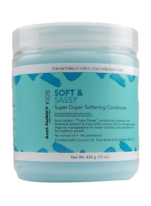 

Aunt Jackie's Girls Soft and Sassy Softening Conditioner for All Type Hair, 426g