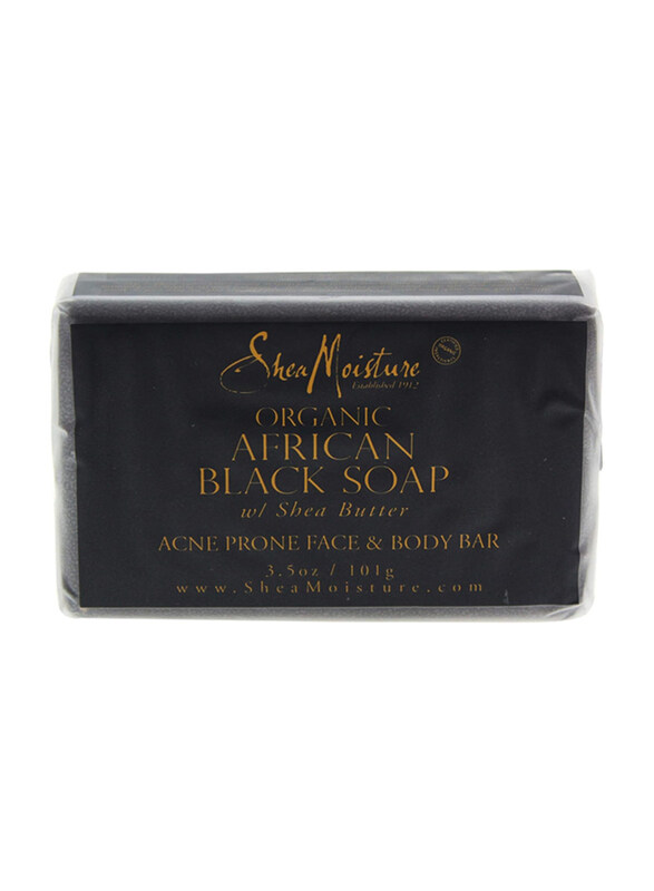 

Shea Moisture Organic African Black Bar Soap, 3.5oz