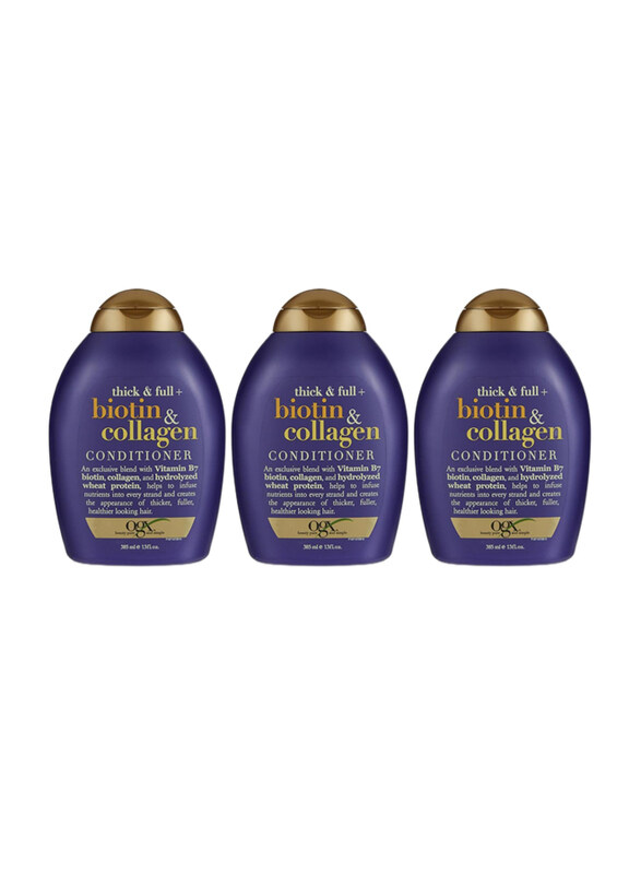 

Ogx Conditioner Biotin & Collagen, 3 x 285ml