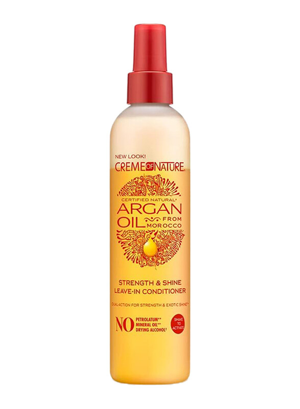 

Creme Of Nature Argan Oil Leave-In Conditioner for All Hair Types, 3 x 250ml