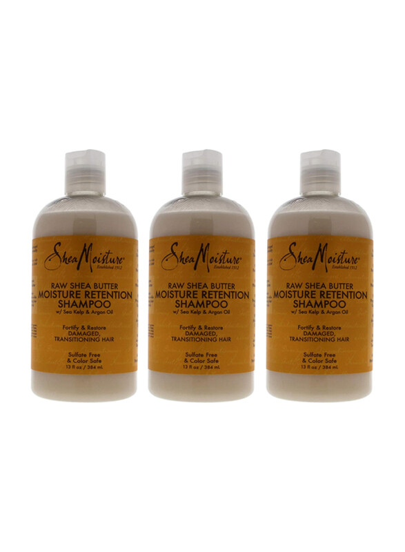

Shea Moisture Raw Retention Shampoo for All Hair Types, 3 x 13oz