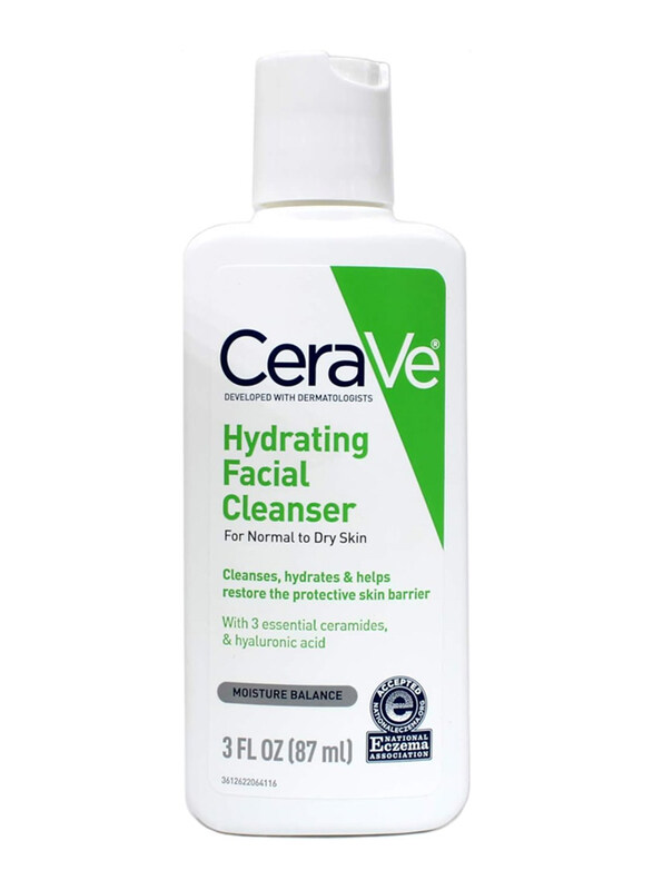 

Cerave Hydrating Facial Cleanser, 3oz