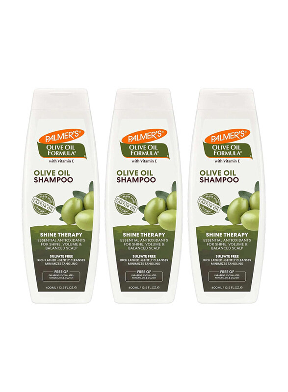 

Palmer'S Olive Oil Formula with Vitamin E Shampoo, 3 x 400ml