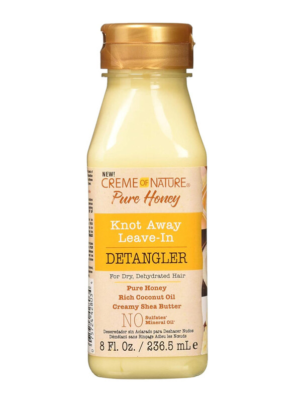 

Creme Of Nature Pure Honey Leave-In Detangler for Dry Hair, 3 x 8oz