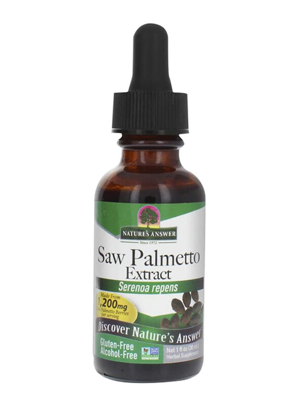 

Nature's Answer Saw Palmetto Berry, 1200mg, 30ml