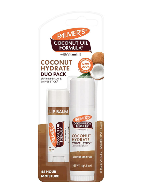 

Palmer's Coconut Oil Protect & Hydrate SPF 15 Lip Balm Kit, 2 x 4.3g