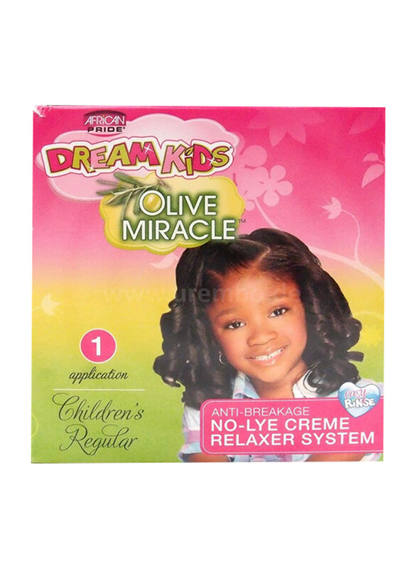 

African Pride Dream Kids Olive Miracle No-Lye Relaxer for All Hair Types