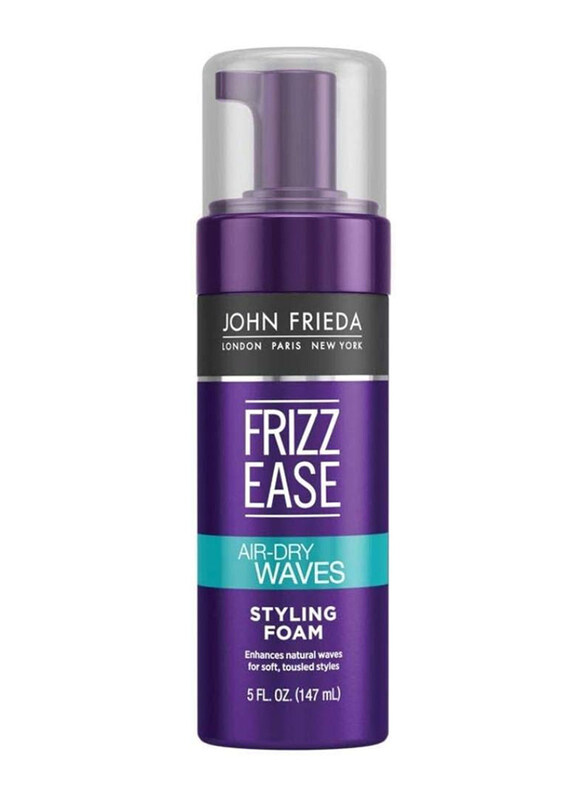 

John Frieda Frizz Ease Dream Air-Dry Waves Style Foam for All Type Hair, 3 x 5oz