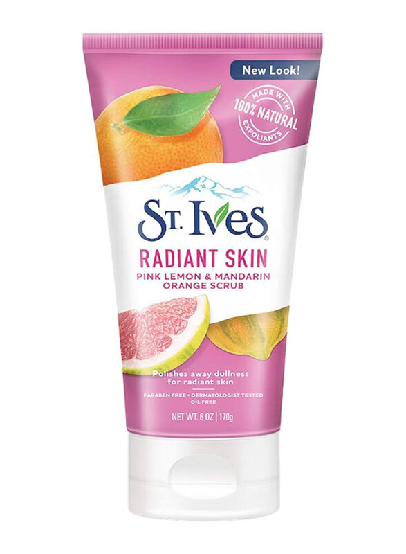 

St. Ives Pink Lemon & Mandarin Orange Radiant Skin Face Scrub, 170gm