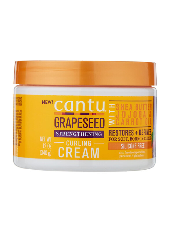 

Cantu Grapeseed Strengthening Curl Cream, 340g
