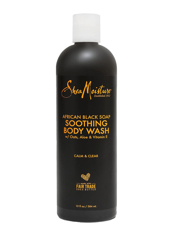 

Shea Moisture African Black Soap Soothing Body Wash, 384ml