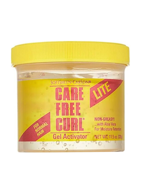 

Soft Sheen Carson Care Free Curl Gel Lite Activator for All Hair Types, 11.5oz