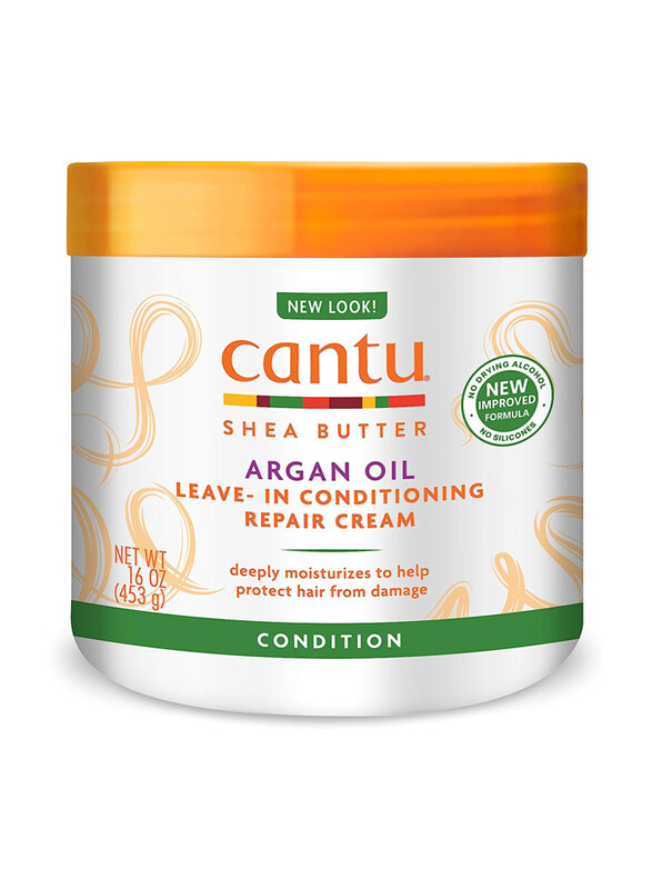 

Cantu Argan Oil Leave-In Conditioning Repair Cream for All Type Hair, 16oz