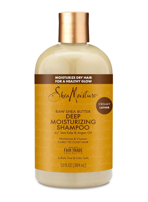 

Shea Moisture Raw Shea Butter Deep Moisturizing Shampoo for Curly Hair, 384ml