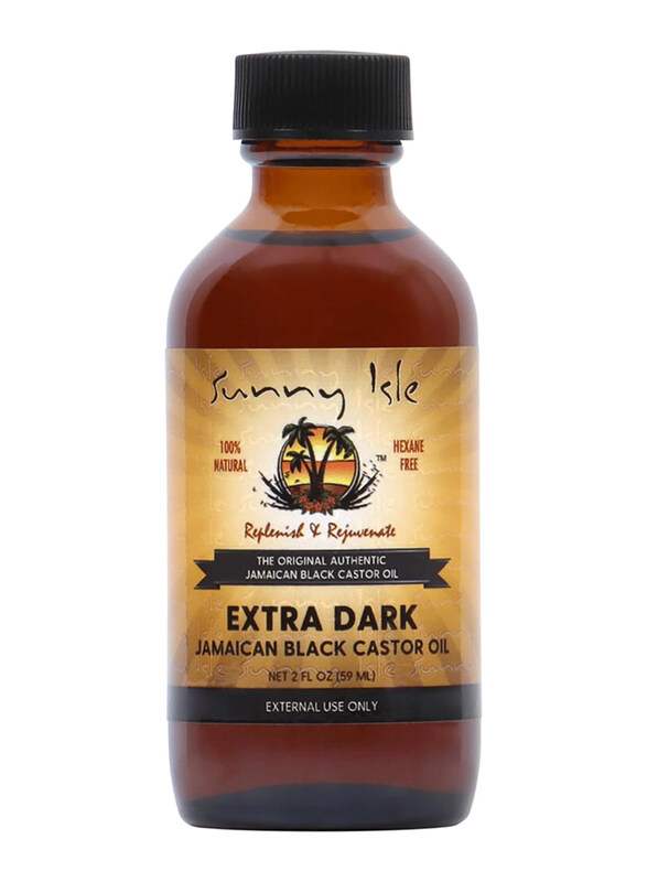 

Sunny Isle Black Castor Oil for Damaged Hair, 2oz
