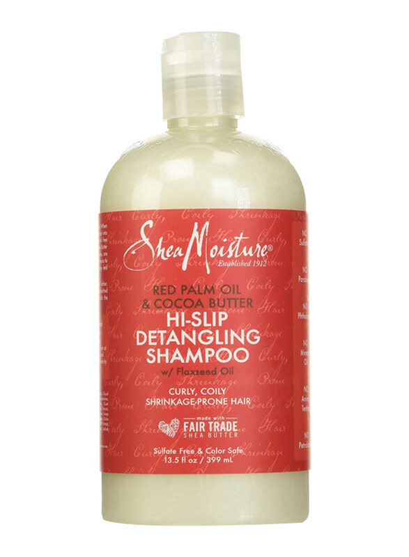 

Shea Moisture Red Palm Oil And Cocoa Butter Detangling Shampoo for All Hair Types, 13.5oz