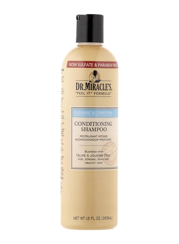 

Dr. Miracle'S Cleanse & Condition Shampoo for All Hair Types, 3 x 355ml