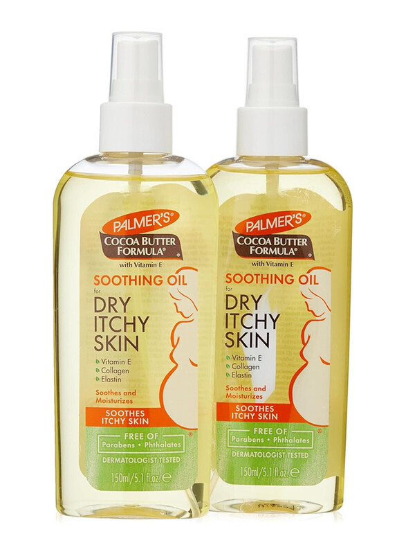 

Palmer's Cocoa Butter Formula Soothing Oil for Dry Itchy Skin, 2 x 5.1oz