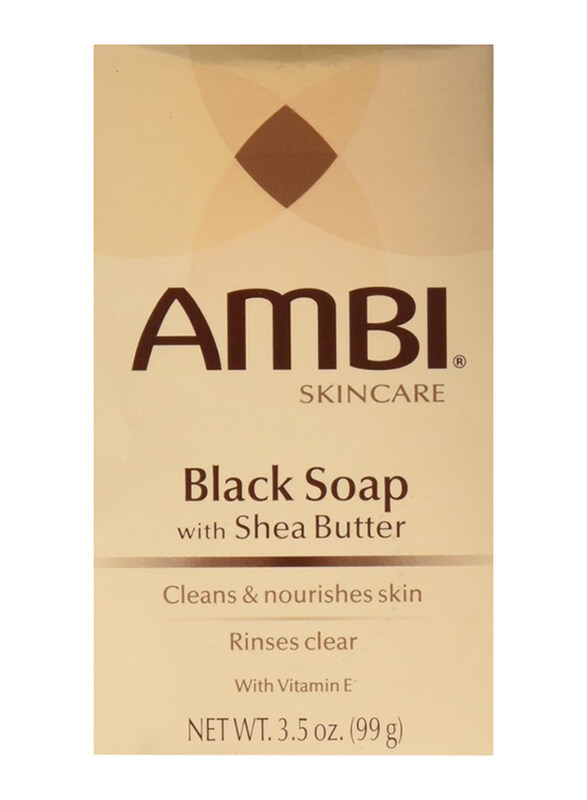 

Ambi Skincare Black Soap with Shea Butter, 99g