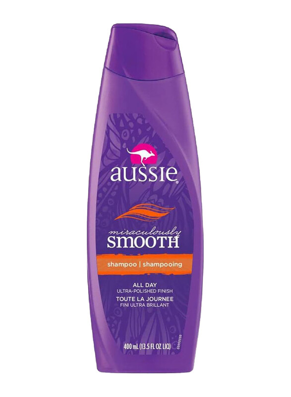 

Aussie Smooth Miraculously Shampoo for All Hair Types, 3 x 400ml