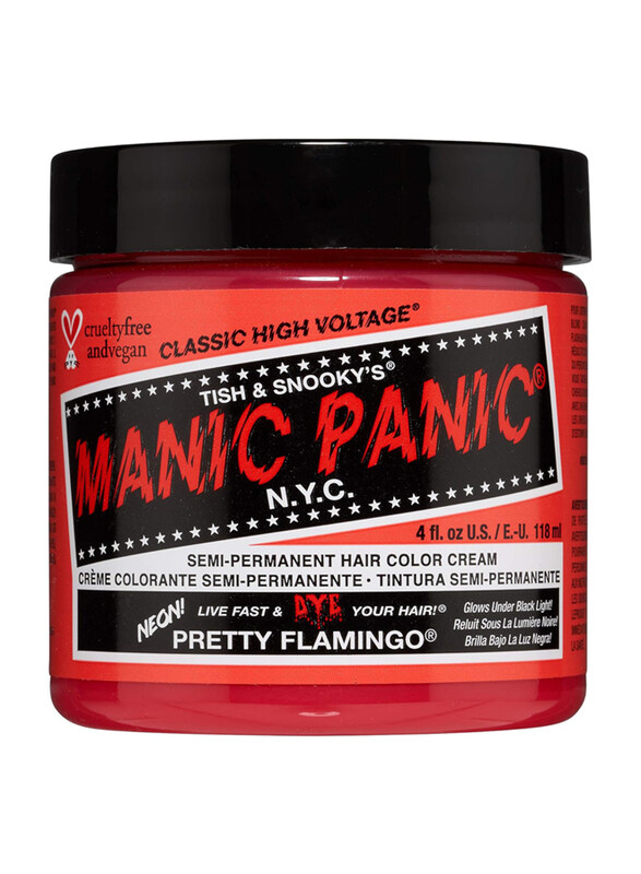 

Manic Panic Semi Permanent Hair Dye, 118ml, Pretty Flamingo