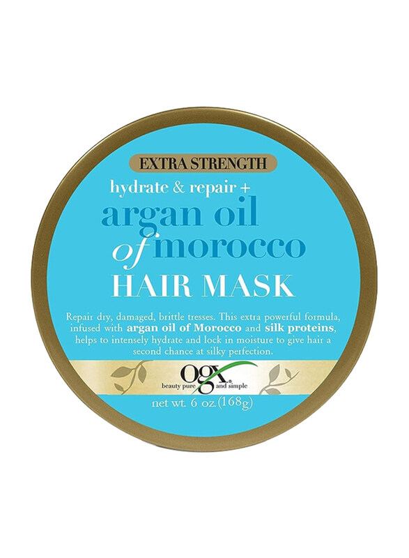 

Ogx Extra Strength Hydrate & Repair + Argan Oil of Morocco Hair Mask, 6oz