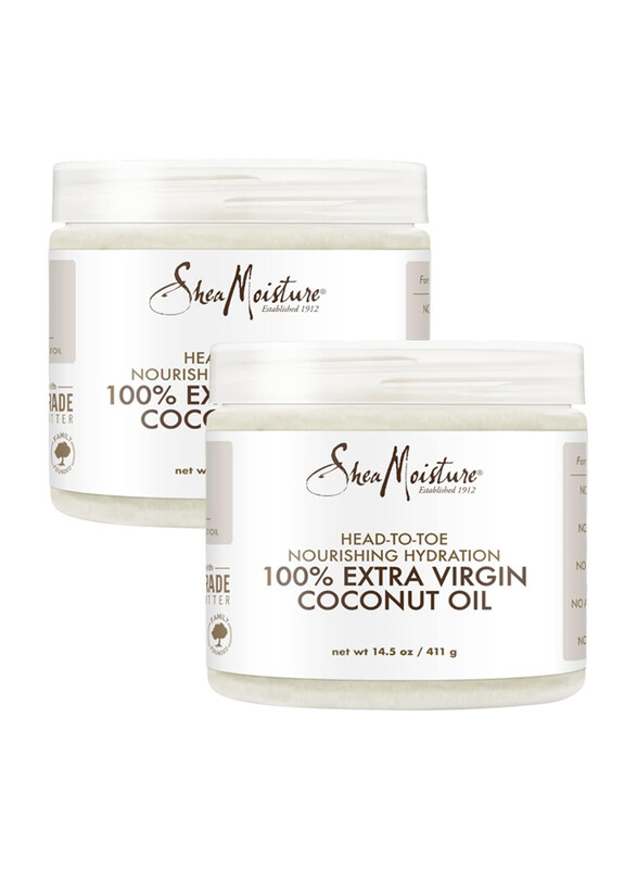 

Shea Moisture 100% Extra-Virgin Coconut Oil, 14.5 oz x 2 Piece